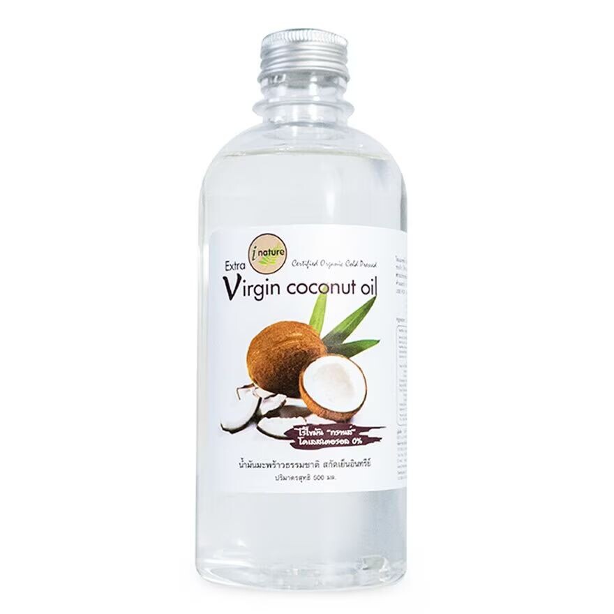 

I-nature Кокосовое масло i-nature Extra Virgin (500 мл.), Clear