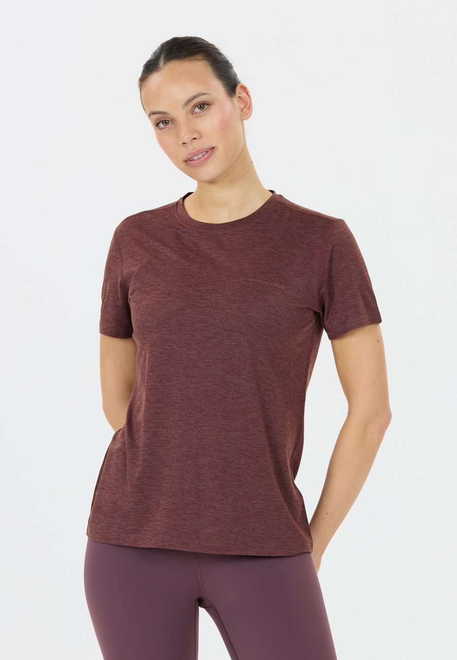 

Спортивная футболка Endurance Sports T-shirt, Huckleberry/Bordeaux