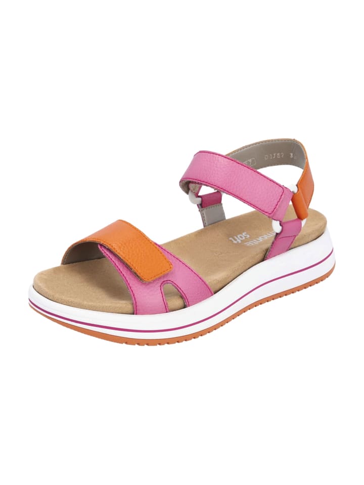 

Remonte Трекинговые сандалии розового цвета