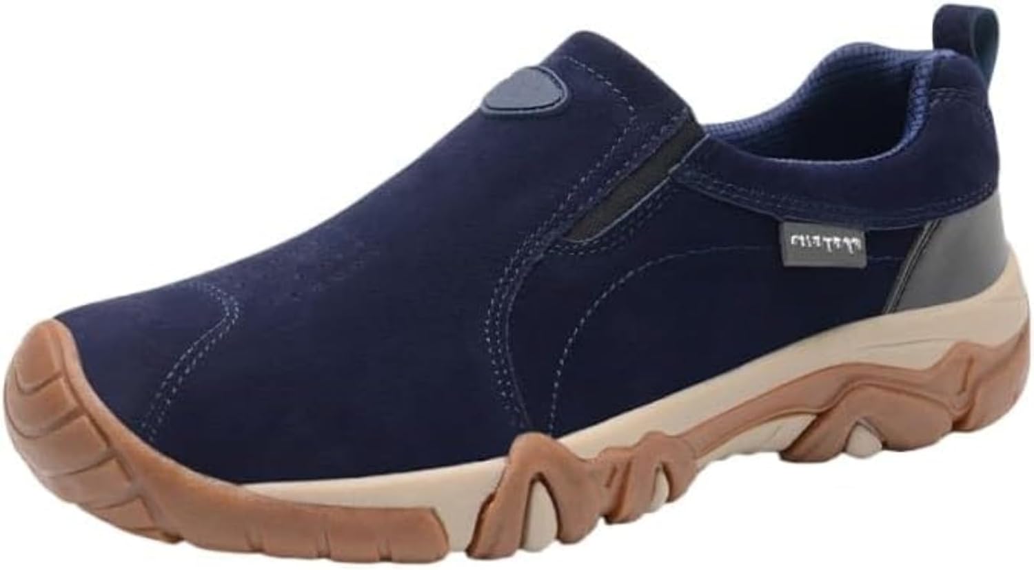 

Мужские кроссовки для походов на шнуровке, износостойкие и нескользящие обувь для охоты и трекинга Azttoztto, синий