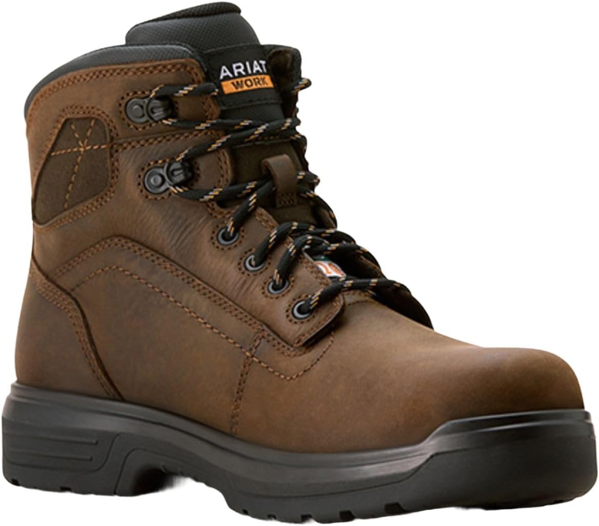 

Мужские ботинки ARIAT Turbo 6 Csa с водонепроницаемым верхом и углеродным носком, коричневый