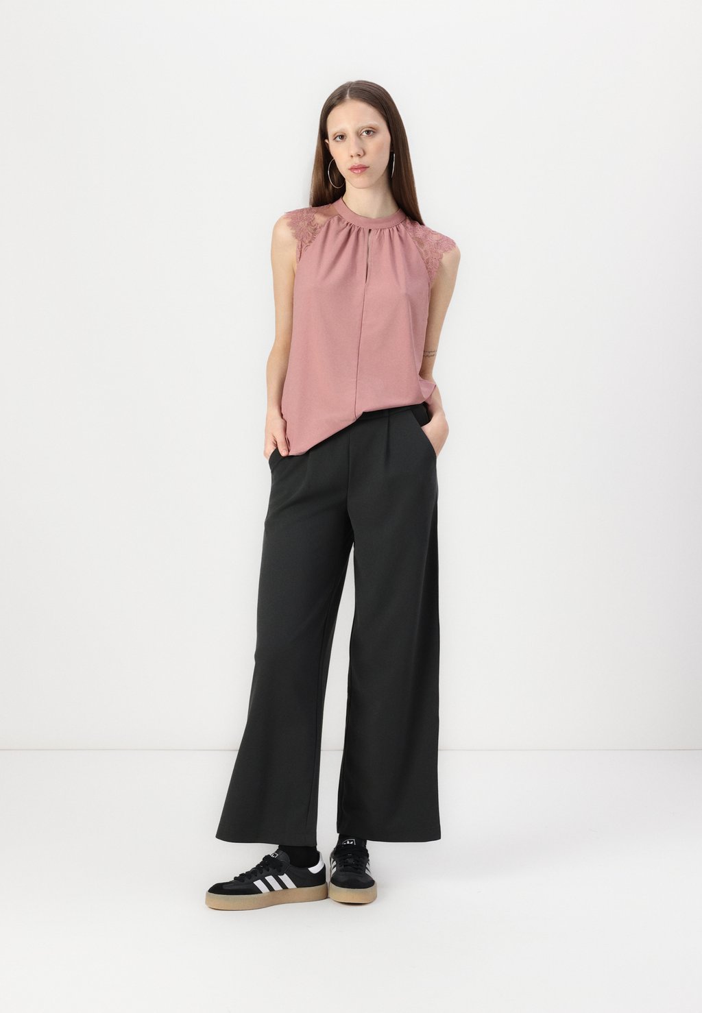 

Блуза VMMILLA TEE Vero Moda, светло-розовый