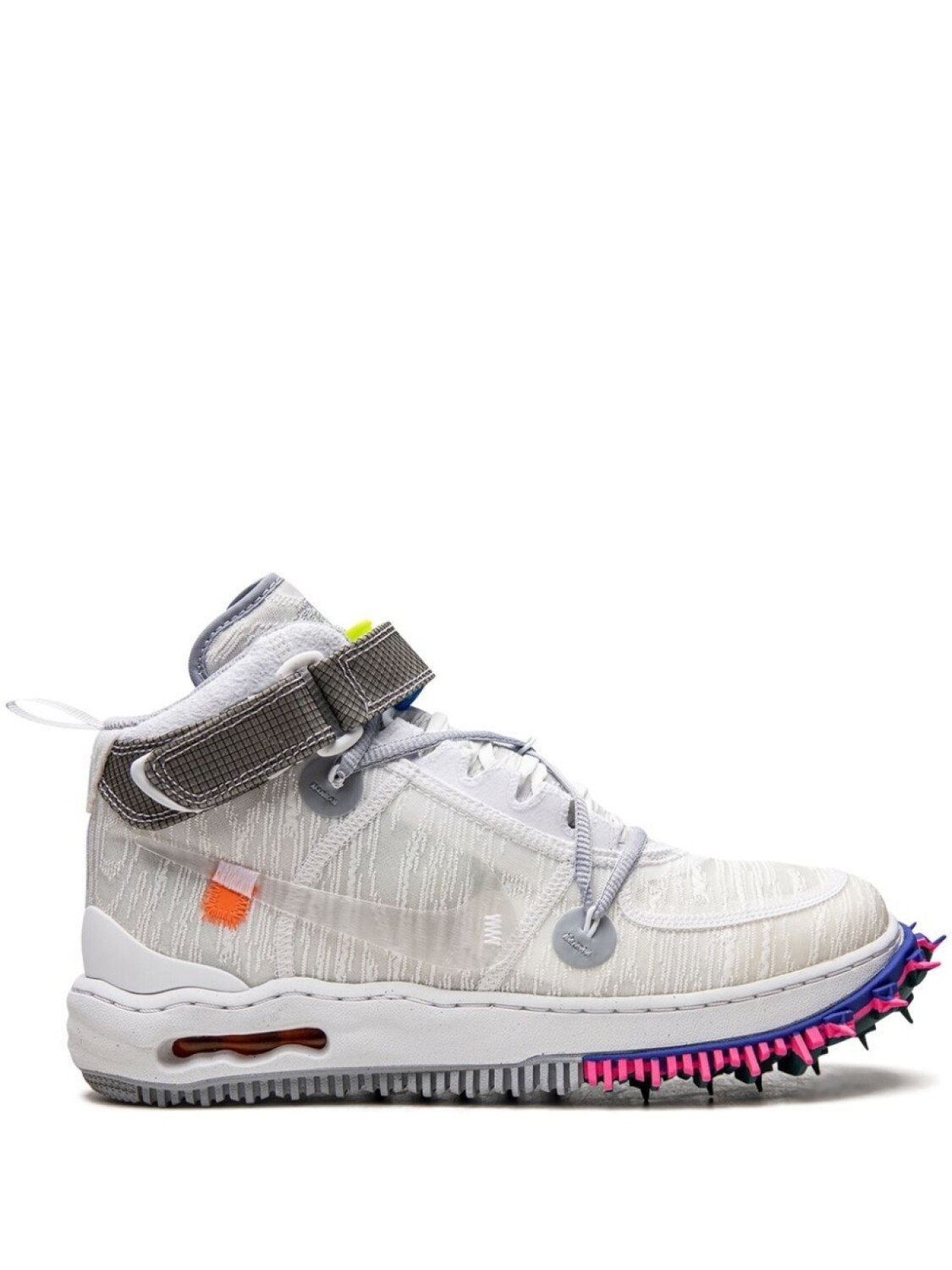 

Кроссовки Nike Air Force 1 Mid, белый/серый