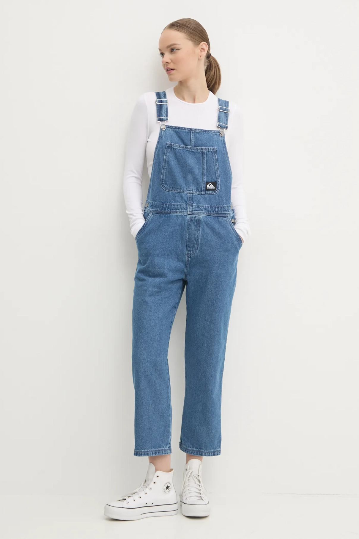 

Джинсовый комбинезон Classic Denim Dungaree Quiksilver, синий
