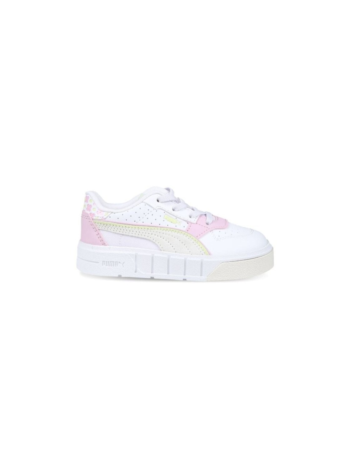 

Кроссовки с тисненым логотипом Puma Kids, белый