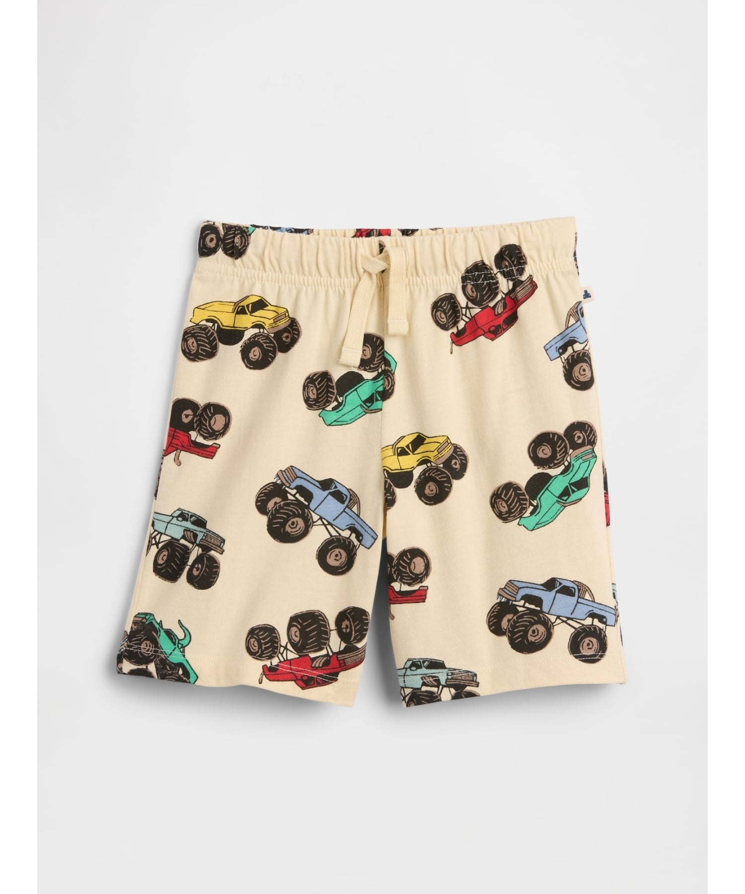 (K)babyGap Трикотажные шорты с принтом GAP, LIGHT_CREAM