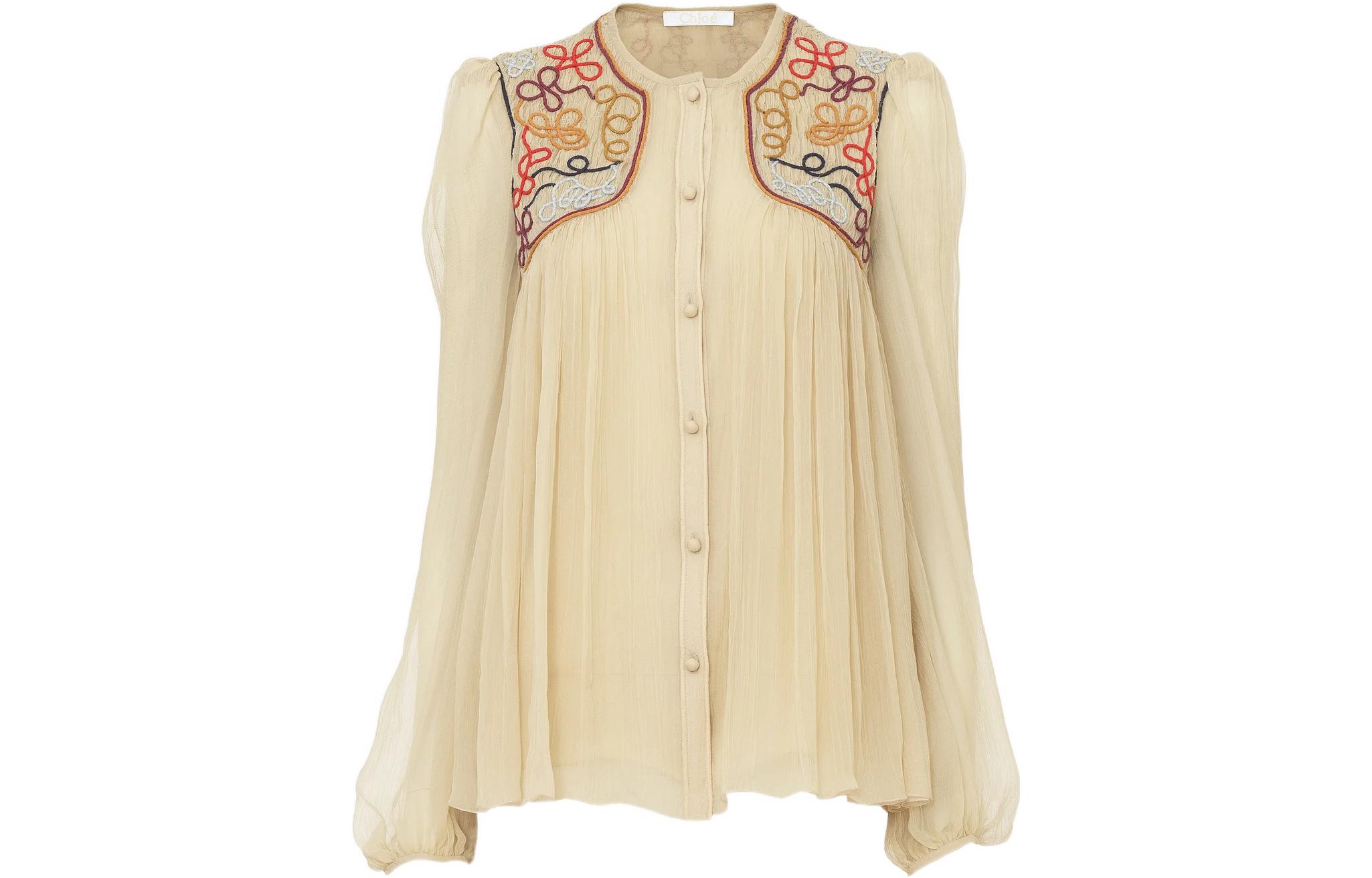 

Рубашка женская светло-умбровый Chloé, Light Umber