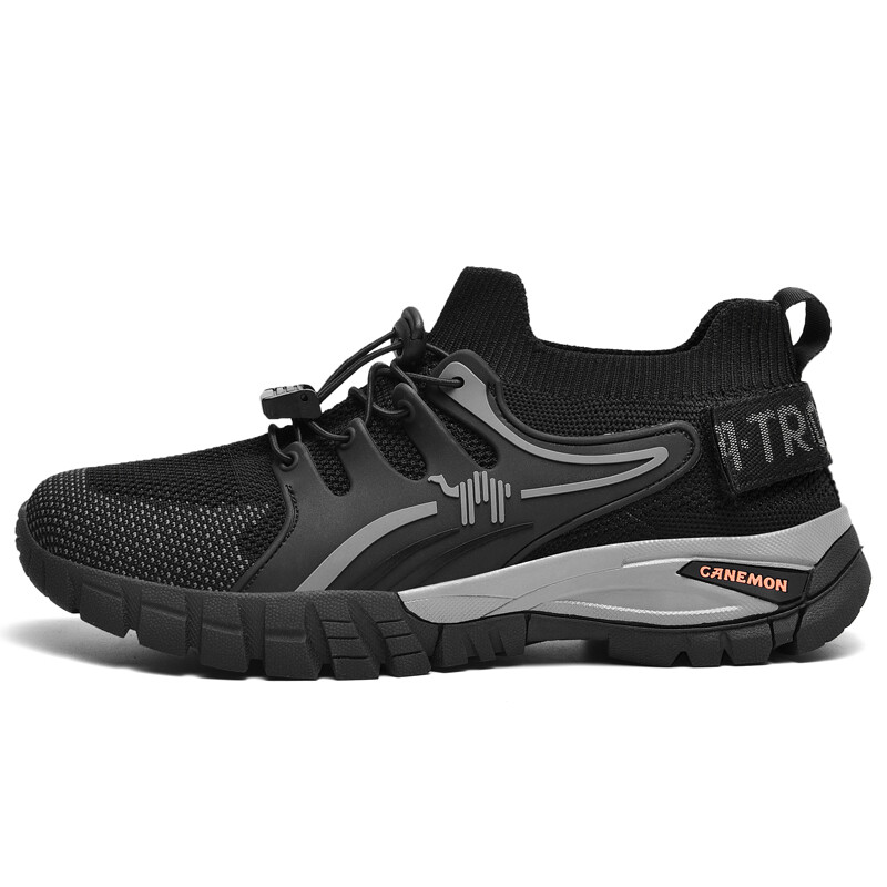 

Кроссовки мужские треккинговые Hiking / Trekking Shoes Men Low-Top Pilot The Camel, цвет Black Gray