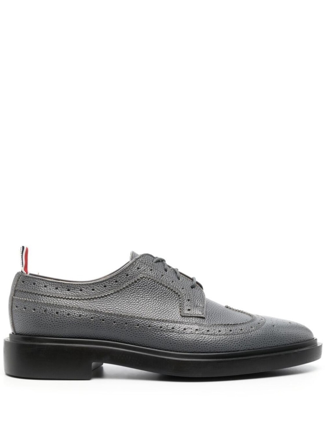 

Thom Browne броги с миндалевидным носком, серый