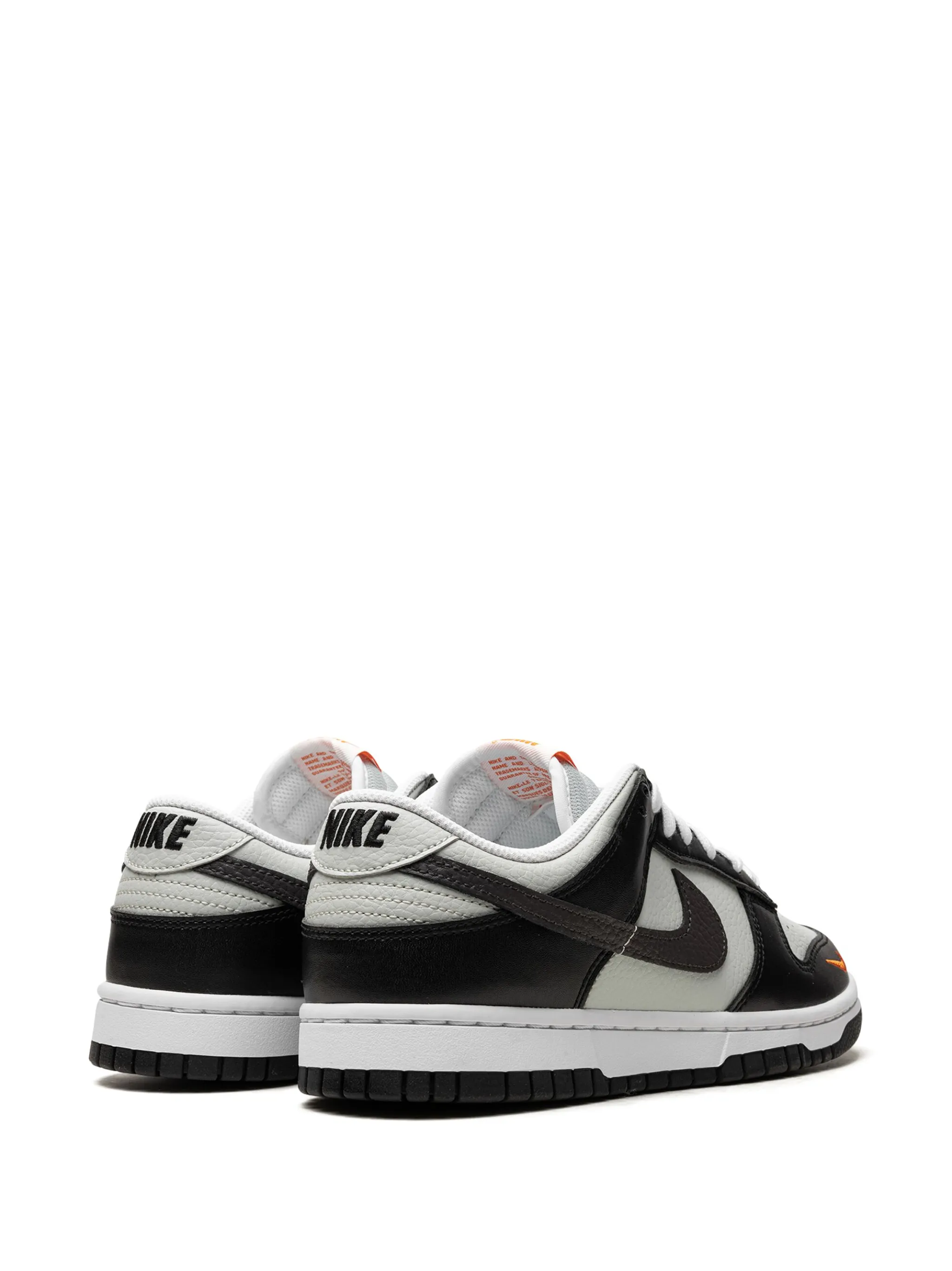 Кроссовки Dunk Low Black/Total Nike, черный — фото 3