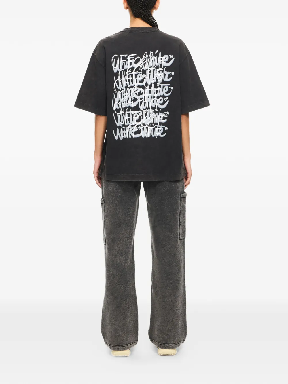 Футболка Off Marker Off-White, серый — фото 3