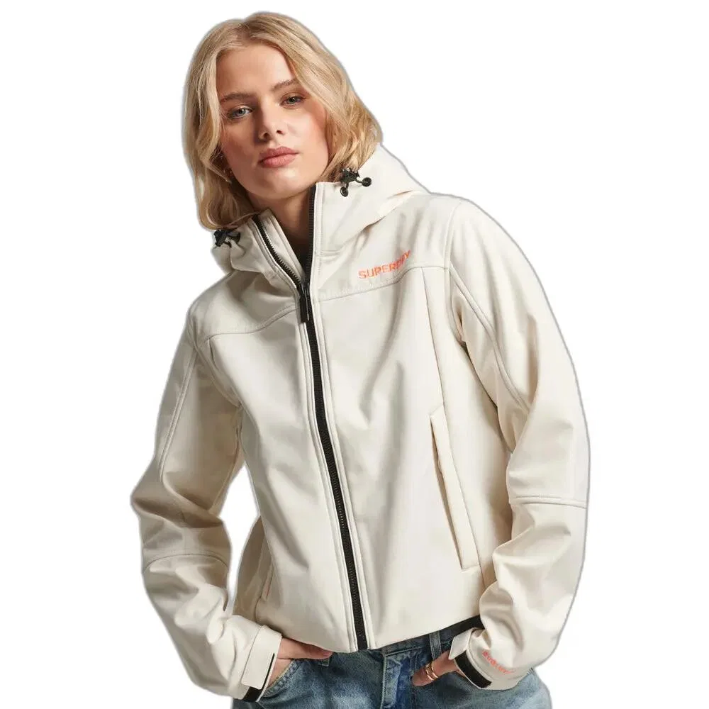 Женская ветрозащитная куртка-софтшелл Superdry Code Trekker, Grau