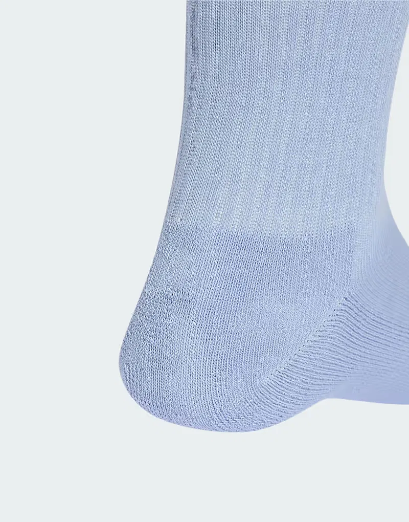 Носки высокие Trefoil Cushion 6 пар Adidas Originals, Chalk Blue/Wonder Mauve — фото 4