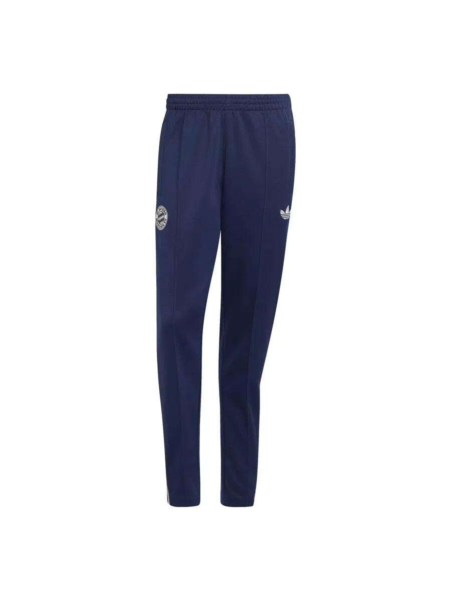 Спортивные брюки ADIDAS PERFORMANCE Tapered Workout Pants 'FC Bayern Munchen' темно-синего цвета