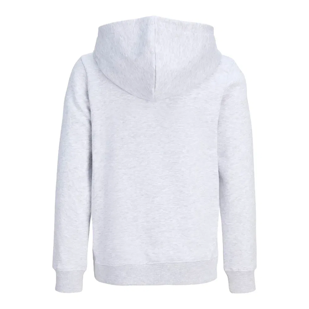 Детское худи с принтом Jack & jones Junior, White — фото 4