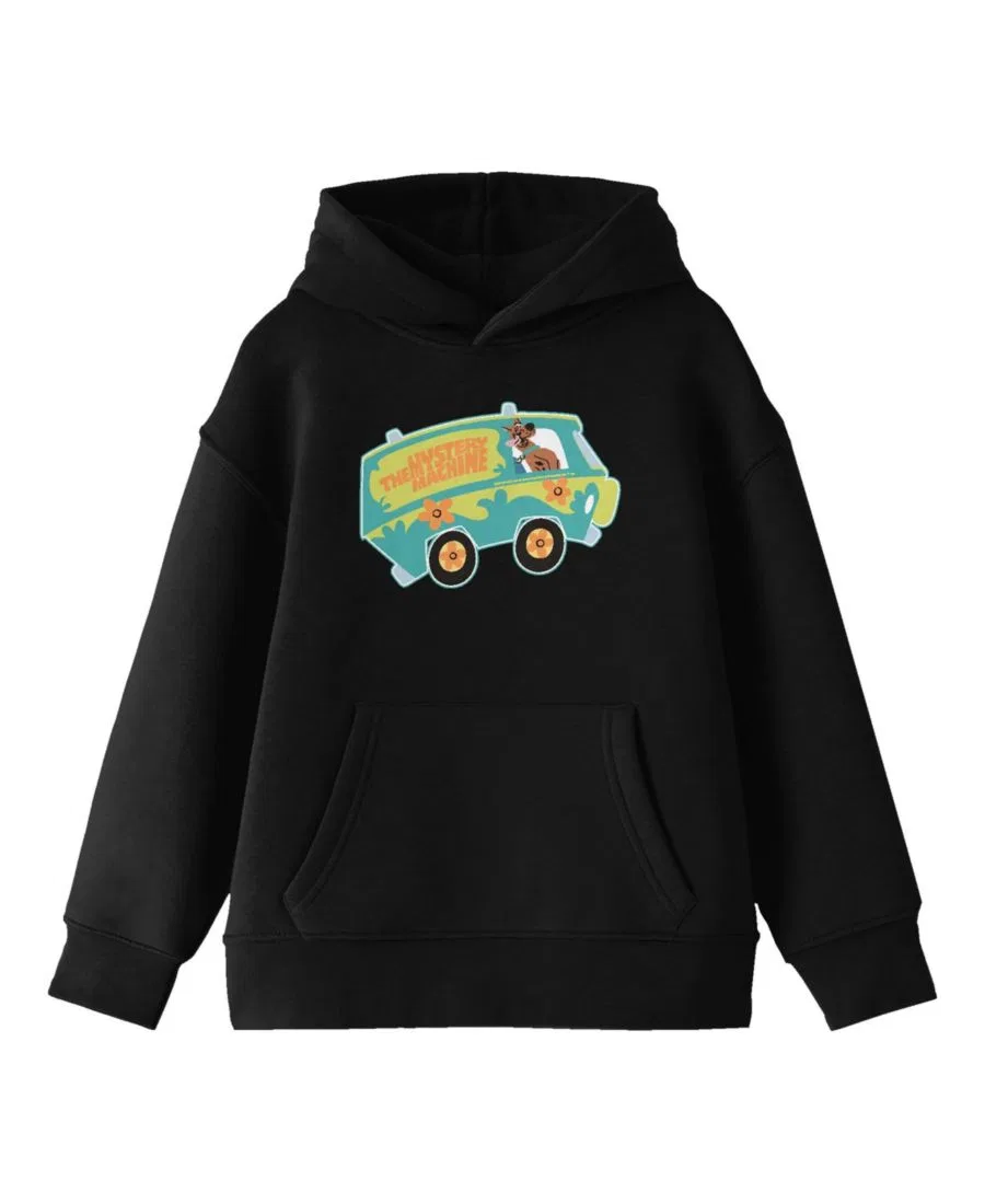 Худи с принтом The Mystery Machine Scooby Doo, Black