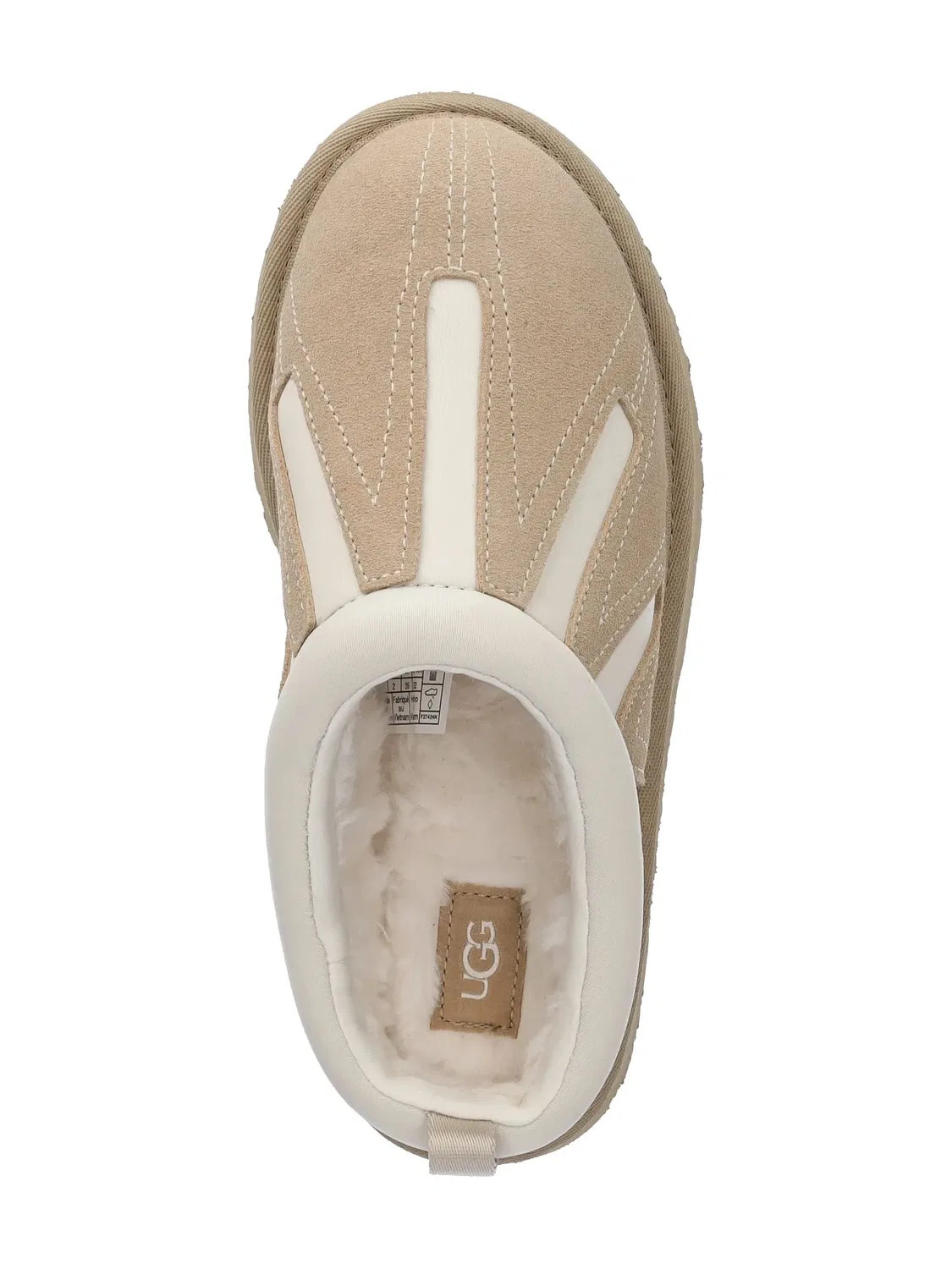 Слиперы Tazz Sunwave Ugg Kids, нейтральные цвета — фото 4