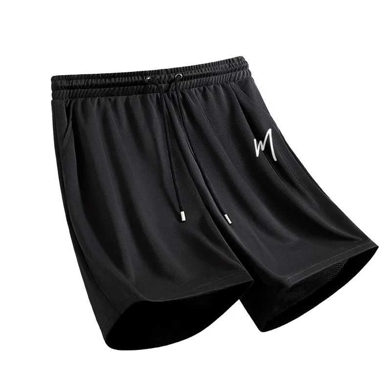 Детские шорты быстросохнущие MINISO, [Quick-Dry Mesh]Black (Ma Lifestyle Joyful Pants Logo)