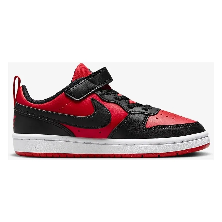 Детские кроссовки с плоской подошвой Court Borough Low PS Nike, 34, Разноцветный