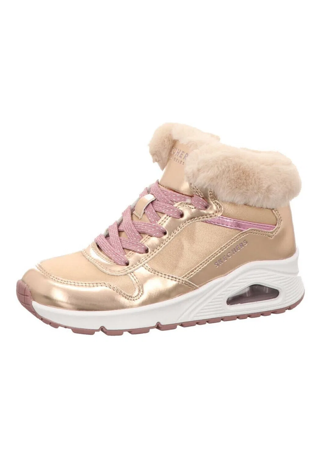 Детские зимние кроссовки-ботинок Cozy On Air Skechers, Hellrosa