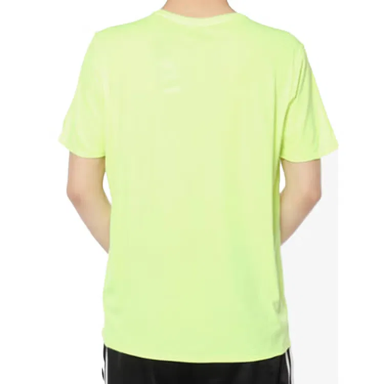 Футболка спортивная с коротким рукавом DQ1850 Adidas, желтый — фото 3