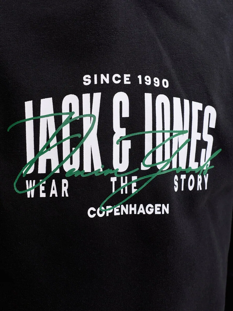 Детская толстовка Jack & Jones Junior 'JJAERO' синего цвета — фото 2