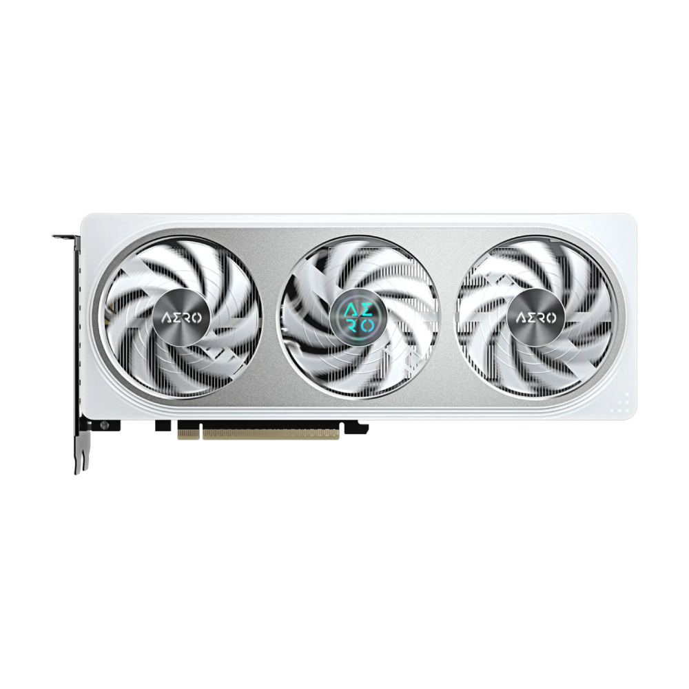 

Видеокарта GIGABYTE GeForce RTX 5060 AERO OC, 8 ГБ, белый
