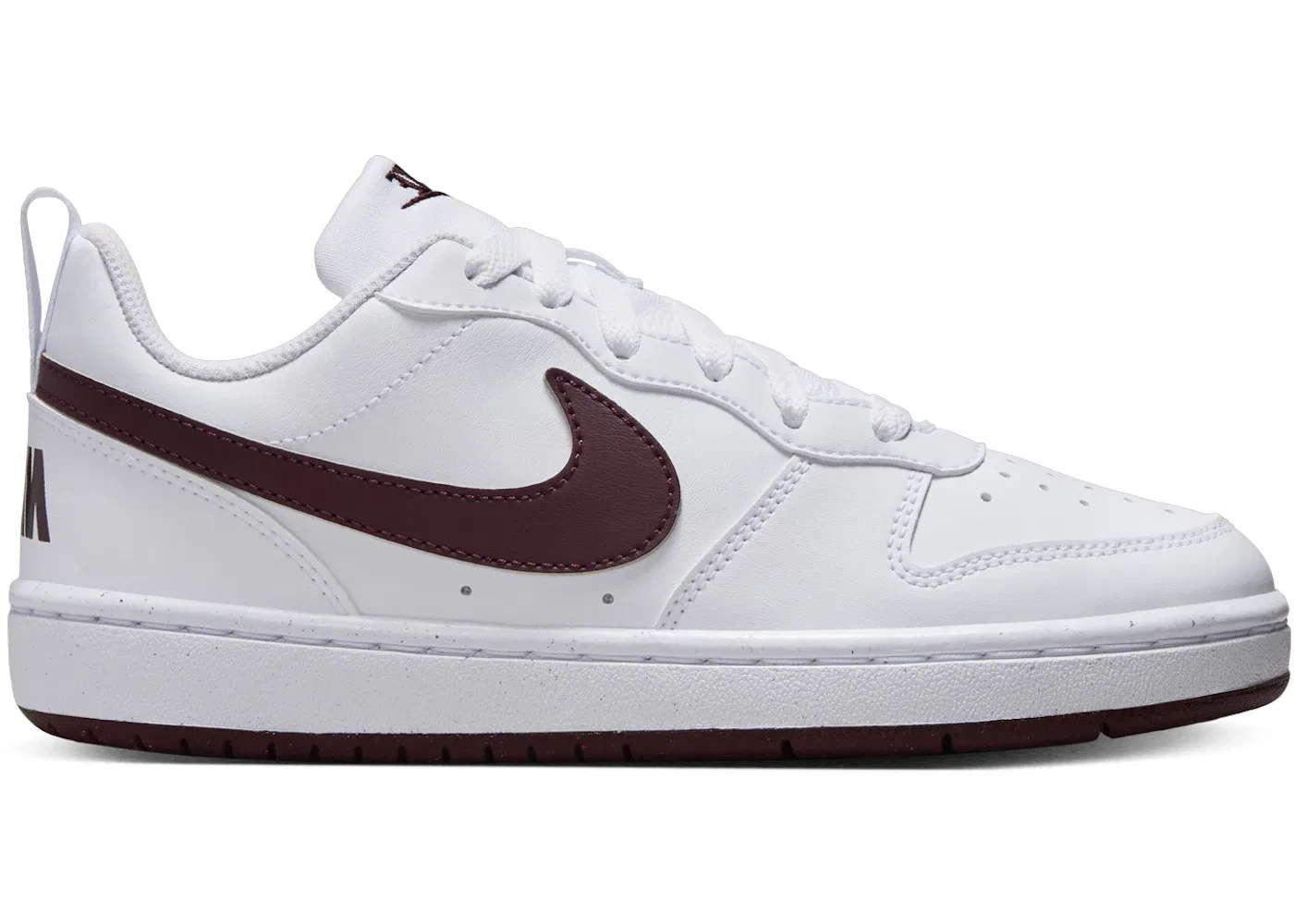 Детские кроссовки повседневные Nike Court Borough Low Recraft, White/Burgundy Crush