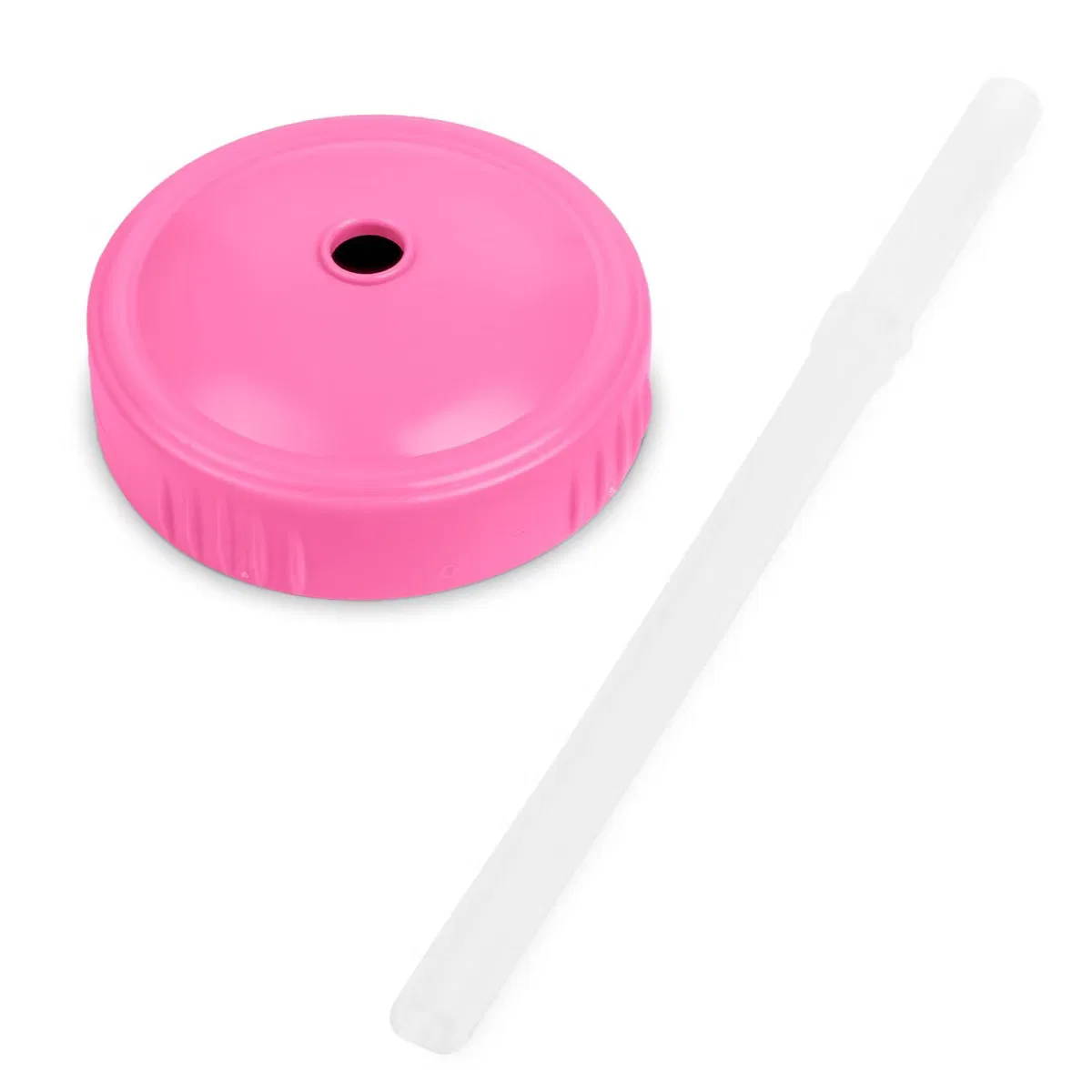 Детская кружка-поильник 296 мл с трубочкой из силикона Re-Play, Bright Pink — фото 2