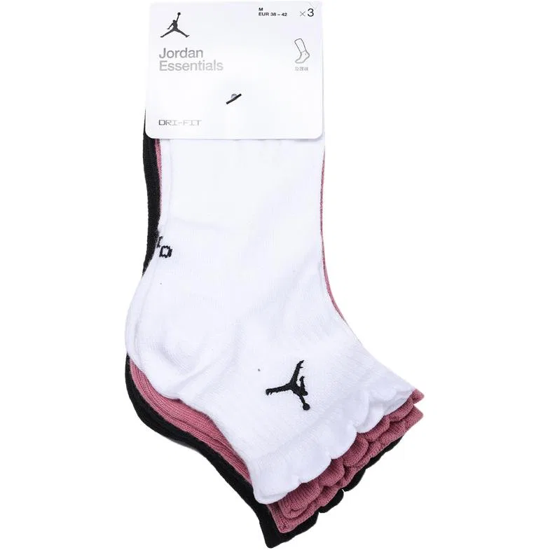 Женские носки-невидимки Nike, White/Pink/Black