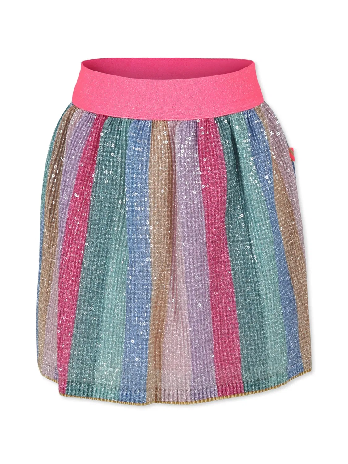 Юбка с украшениями из пайеток Billieblush, многоцветный