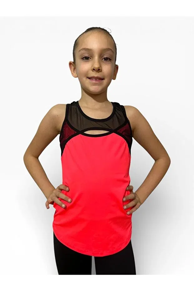 Детский топ для девочек с принтом She Can Wear, Pink