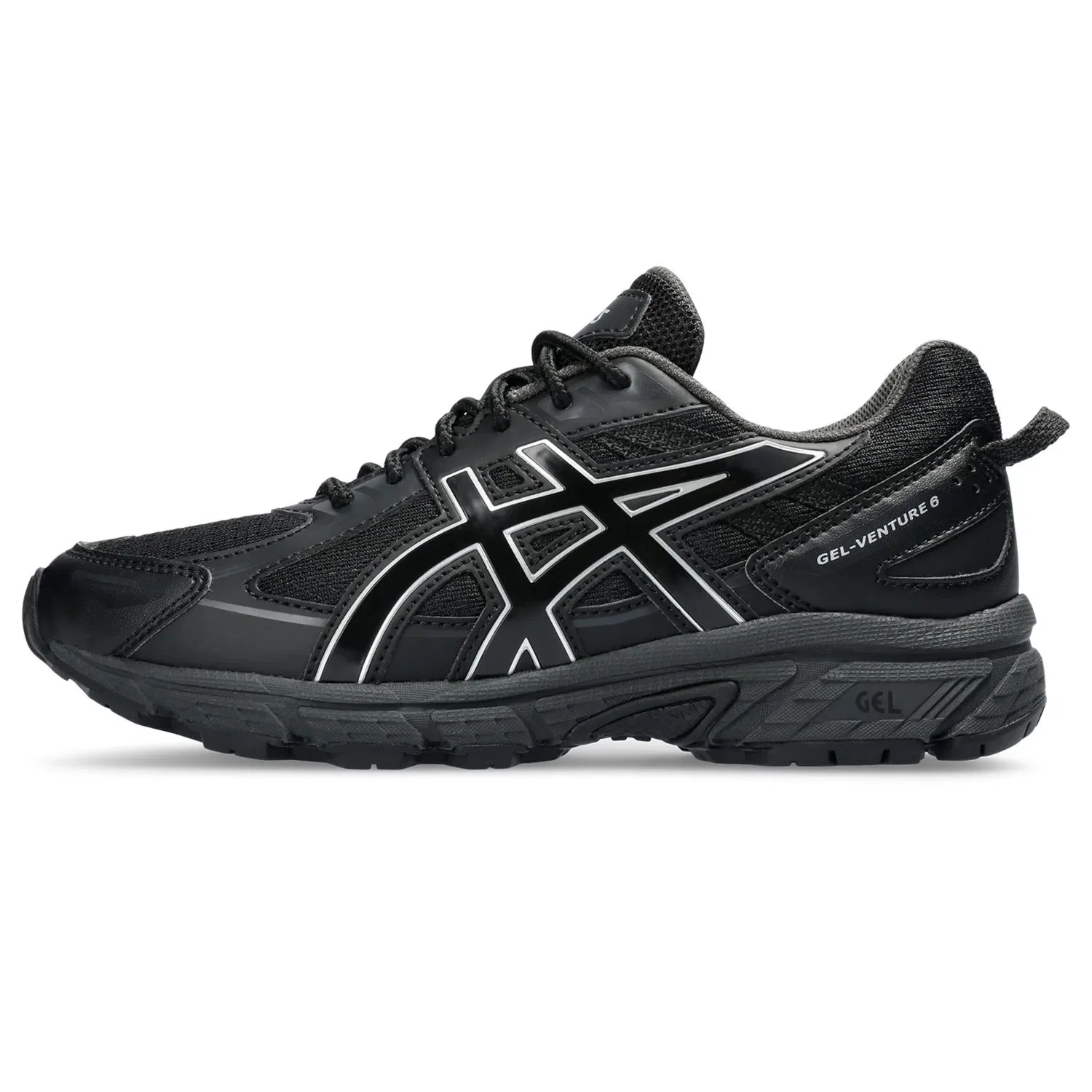 Детские кроссовки с технологией GEL ASICS SportStyle, Black — фото 3