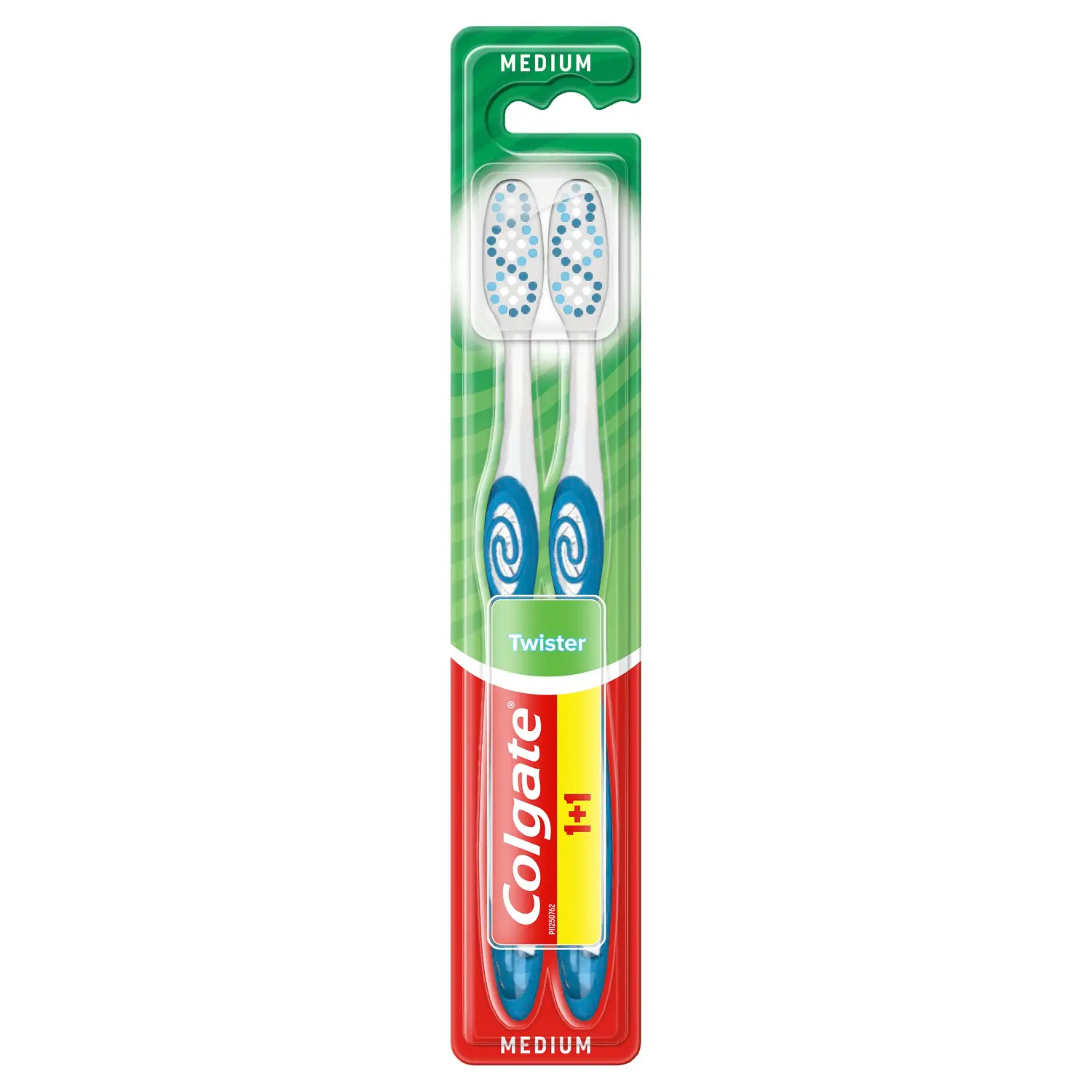 

Colgate Twister Fresh средняя зубная щетка, 2 шт/1 упаковка