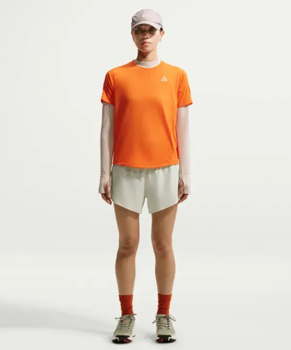 Шорты для бега по пересеченной местности с подкладкой, Nike, белый