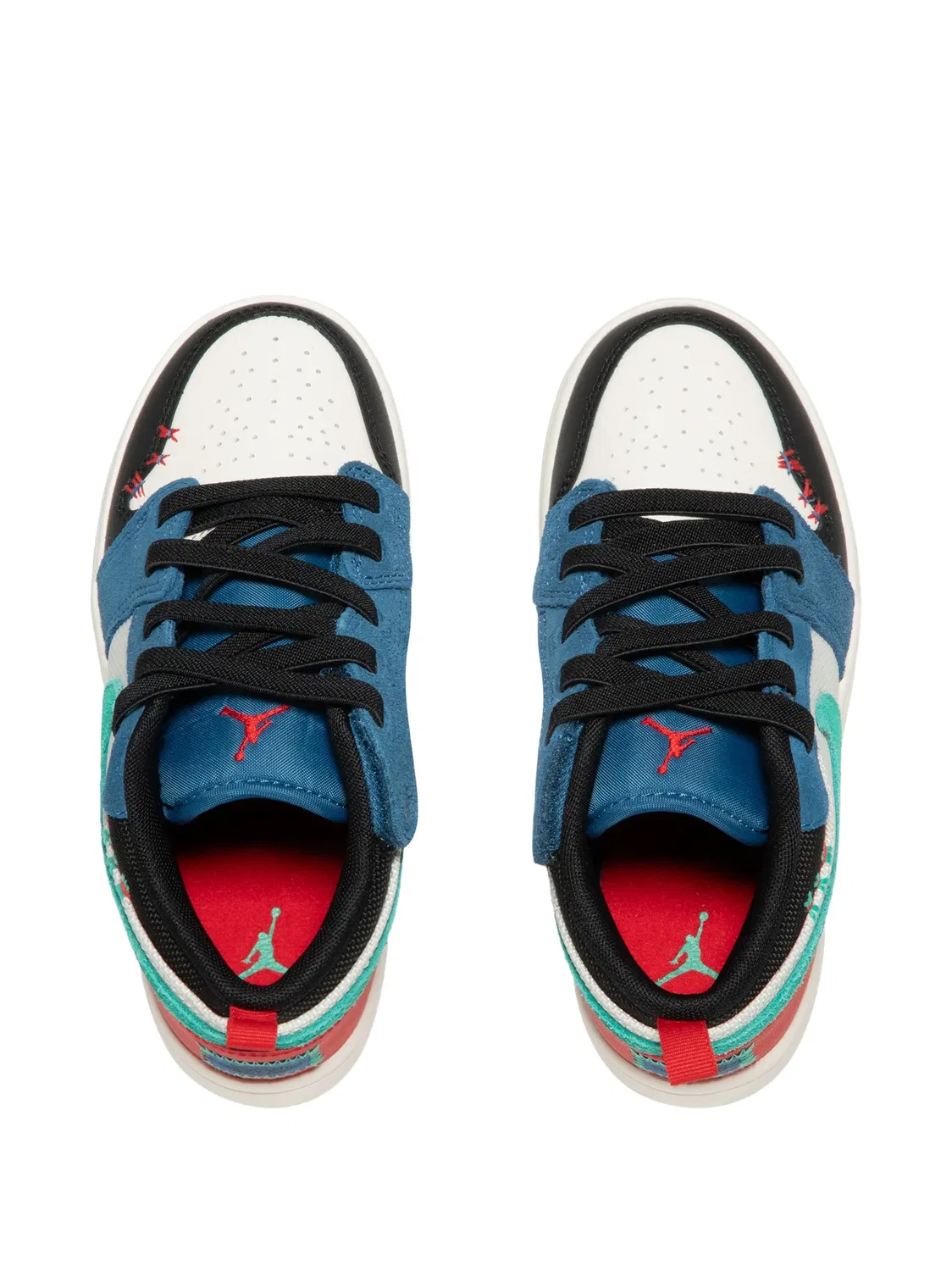 Кроссовки Jordan 1 Low Alt SE Jordan Kids, белый — фото 4
