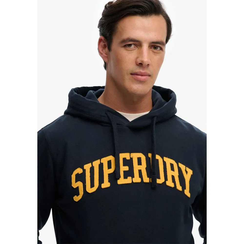 Худи Vintage Athletic Superdry, синий — фото 3