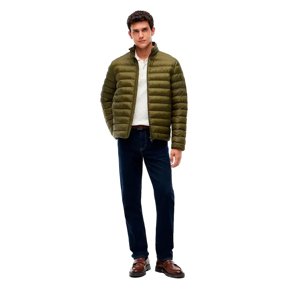 Мужская стеганая куртка Tommy hilfiger, Green — фото 4