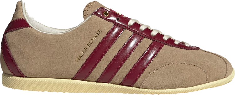 Кроссовки Adidas Wales Bonner x Japan 'Cardboard Collegiate Burgundy', коричневый - фото