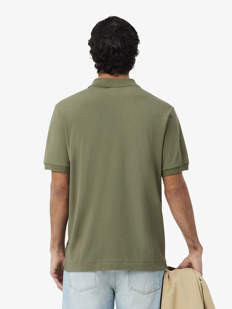 Футболка поло классического кроя LIGHT LACOSTE, Khaki — фото 3