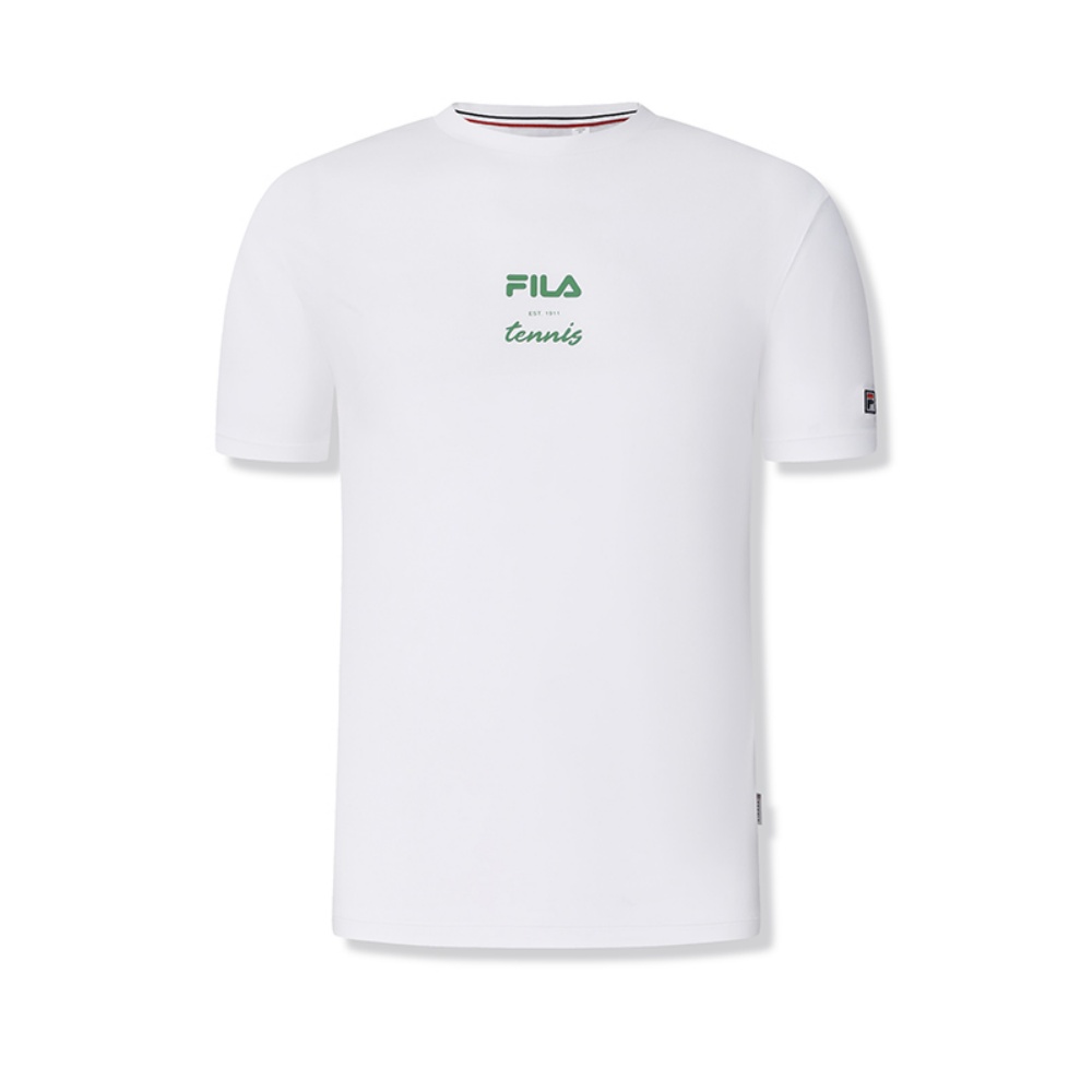 

FILA Мужская футболка для легкой атлетики Jade White, Белый, FILA Мужская футболка для легкой атлетики Jade White