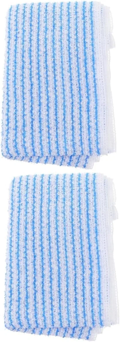 Эксфолирующее полотенце для душа minkissy, 2 шт, 103x24 см
