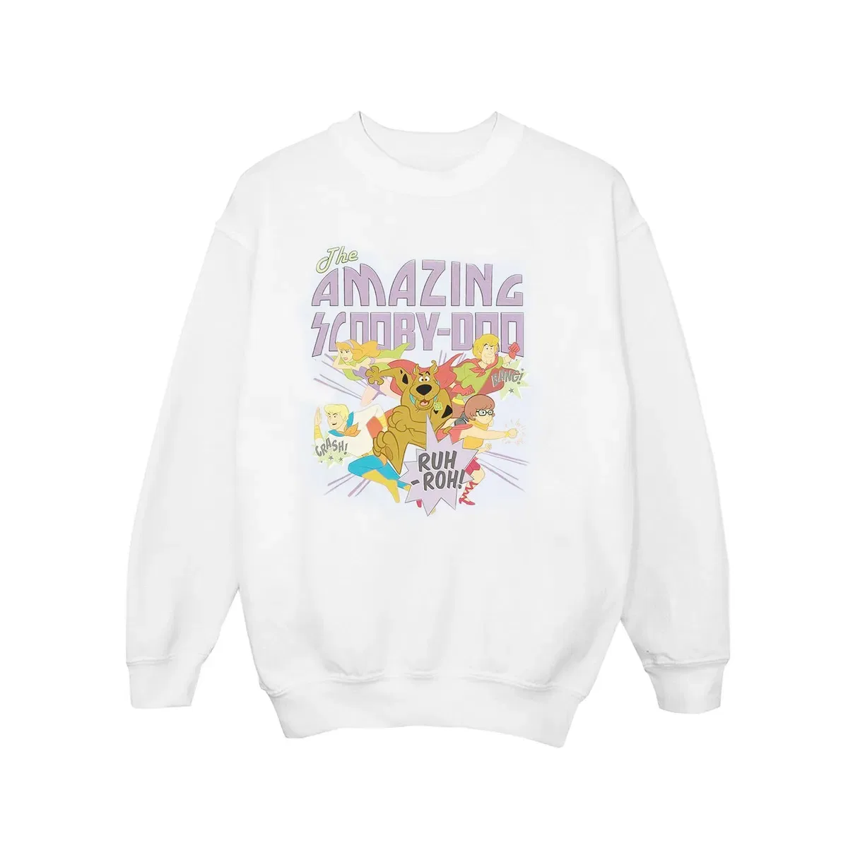 Детский свитшот Scooby Doo, White — фото 3