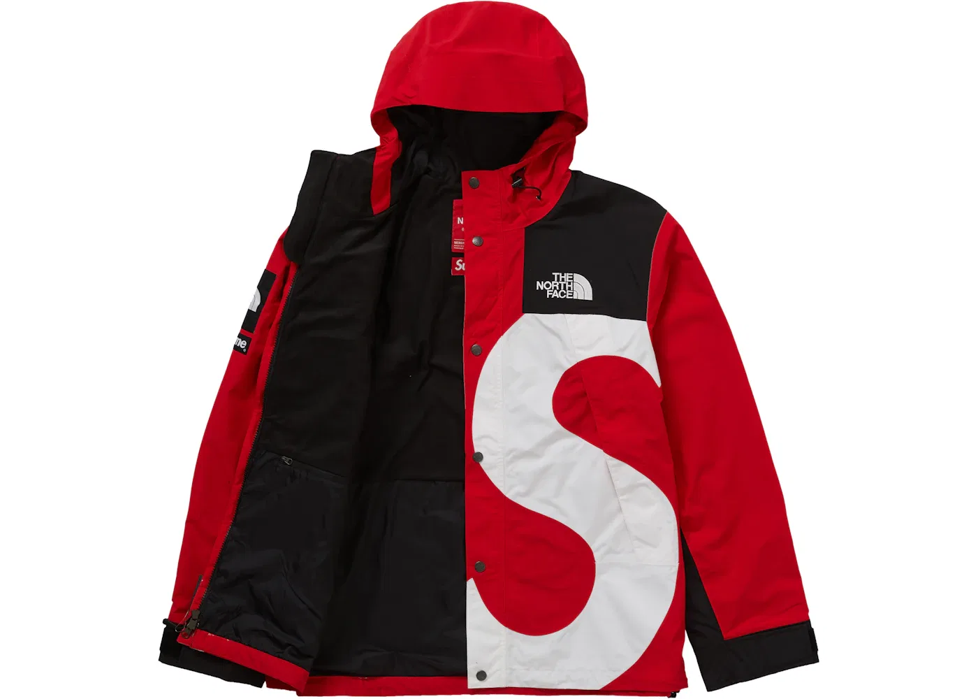 Мужская куртка с принтом Mountain Jacket Supreme, Red — фото 2