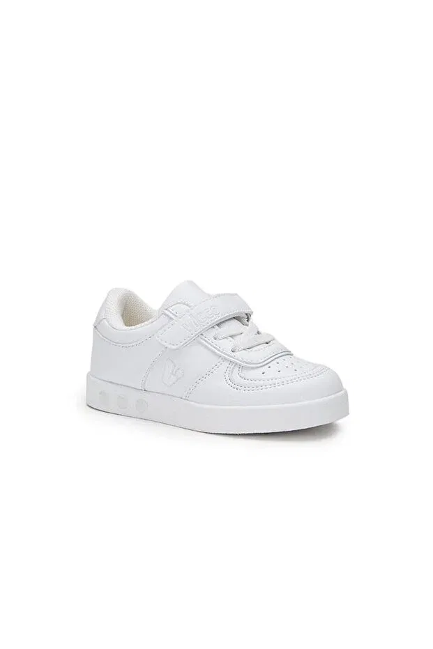 Детские кроссовки для девочек со светодиодами Vicco, White — фото 2