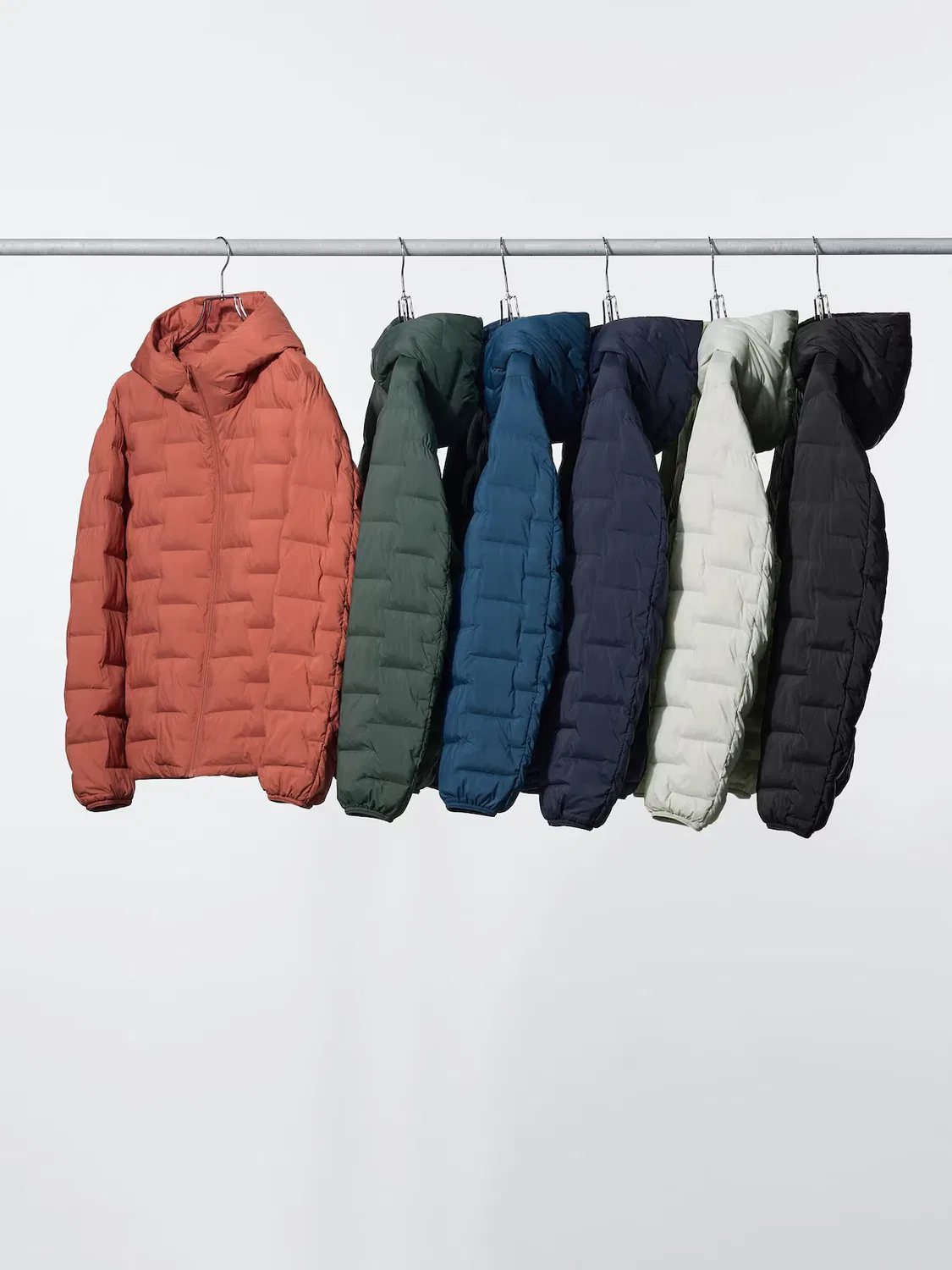 Парка Pufftech Uniqlo, кремовый — фото 3