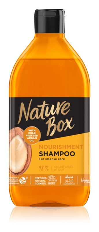 

Интенсивный питательный шампунь с аргановым маслом Nature Box Argan