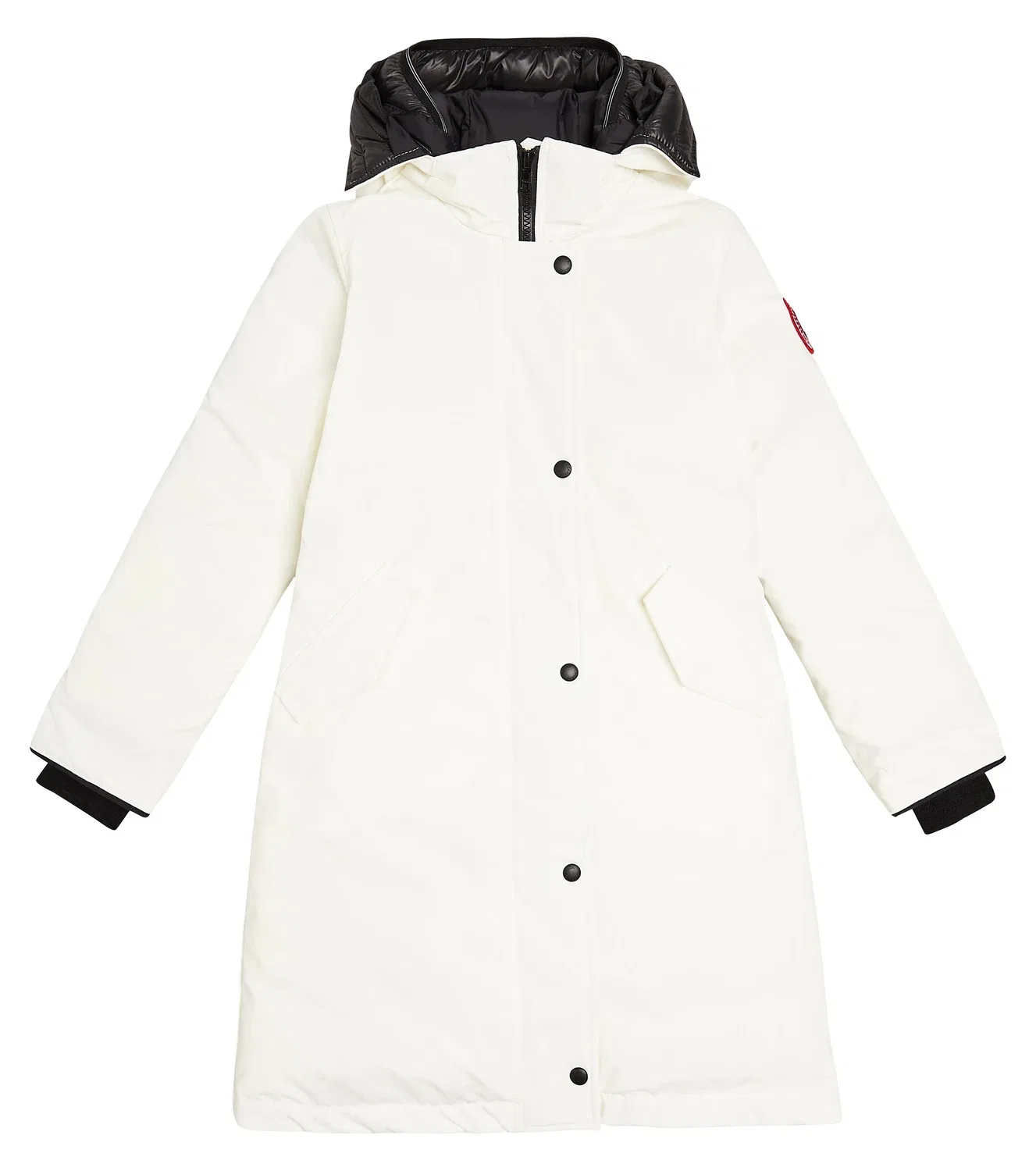 Пуховая парка Canada Goose Kids, белый