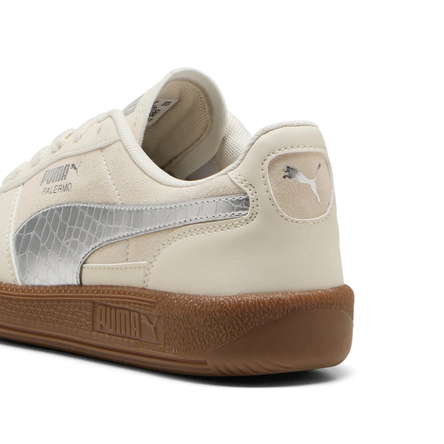 Детские кроссовки с металлическим формстрипом PUMA, Alpine Snow-PUMA Silver — фото 4