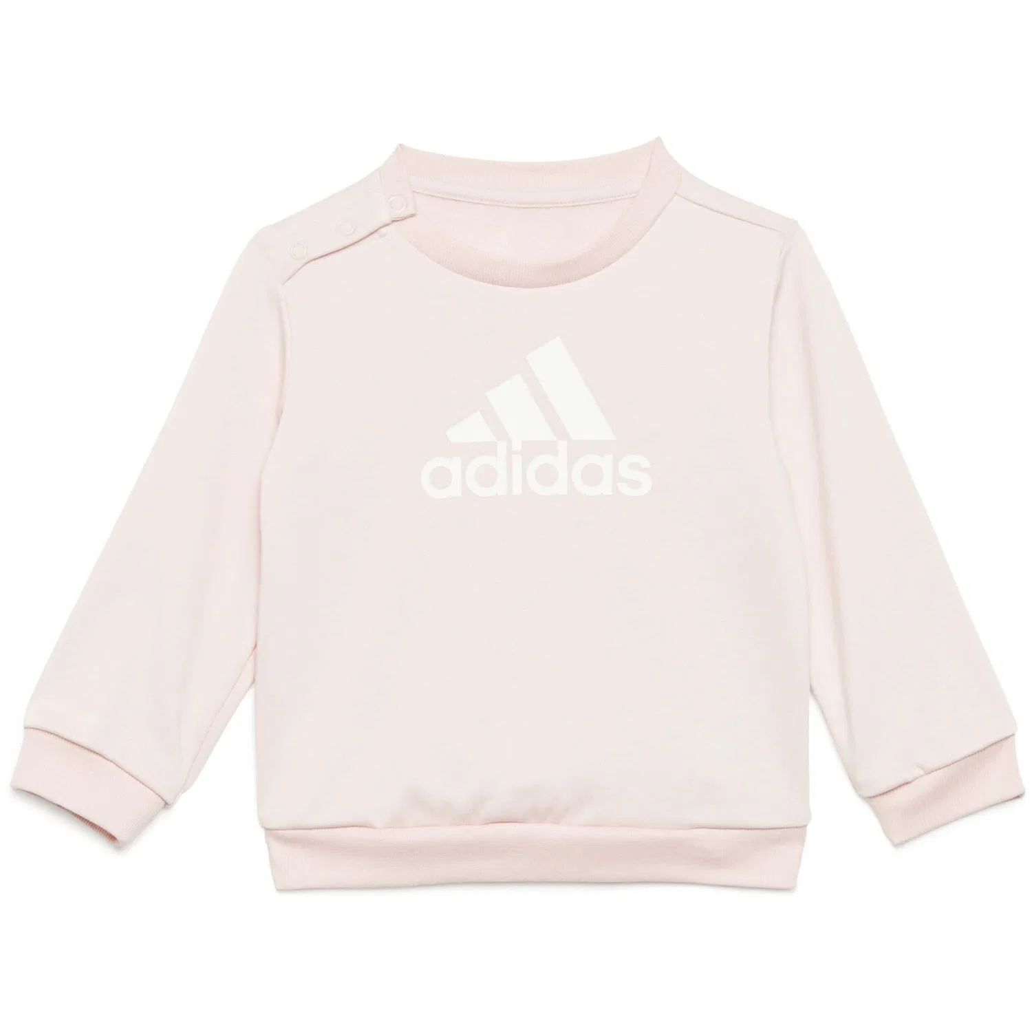 Детский спортивный костюм из футера BOS Logo Jogger Set Adidas, Rosa — фото 2
